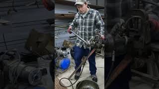 How To Thread Black Iron Pipe - Boiler Short