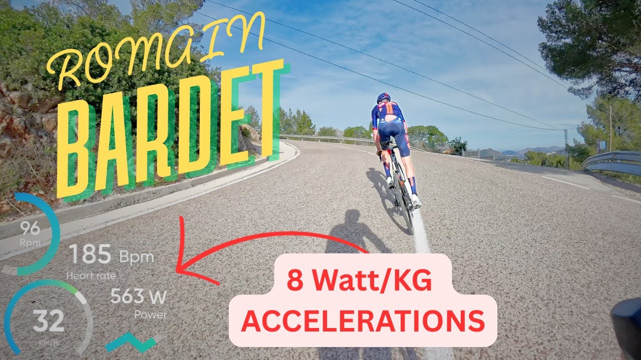 ROMAIN BARDET was FLYING on Col de Rates | Team Picnic PostNL