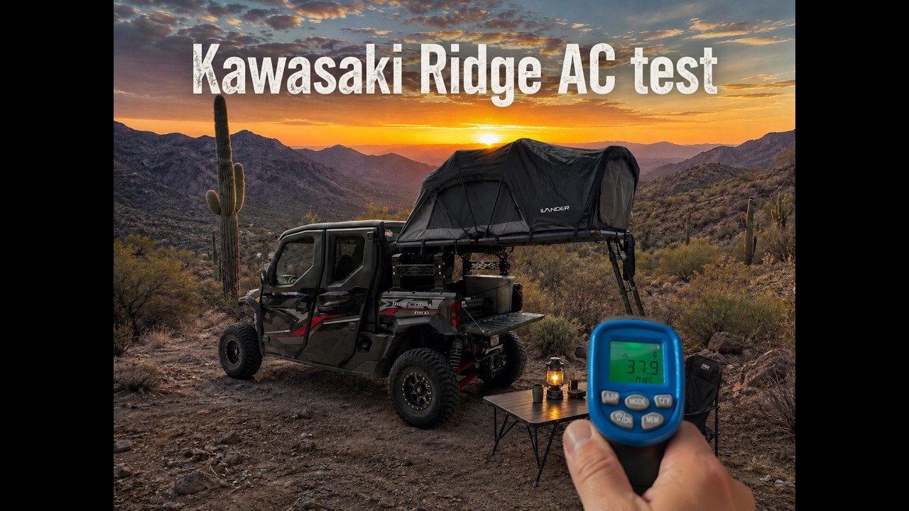 Does the Kawasaki Ridge AC Work BETTER Without the Filter?! - YouTube