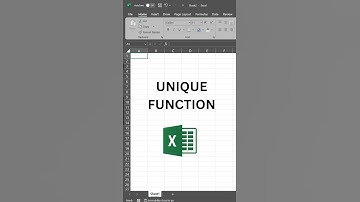 ONLY UNIQUE VALUES! ✨ #excelshorts #shorts #viralshort #excel #excelshortcuts