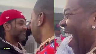 Jim Jones Clowns Busta Rhymes And Reacts To His New Cuban Link Chain That Sh t Growing Bro