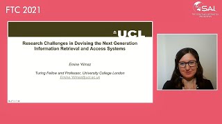 Research Challenges in Devising the Next Generation Information Retrieval - Emine Yilmaz screenshot 3
