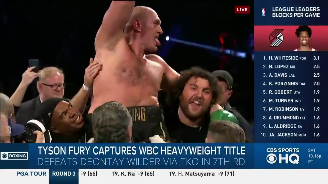 Wilder vs Fury 2 'Gypsy King' obliterates the 'Bronze Bomber' for TKO