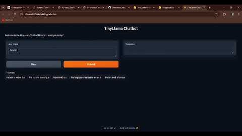 LLM CHATBOT USING TINY LLAMA