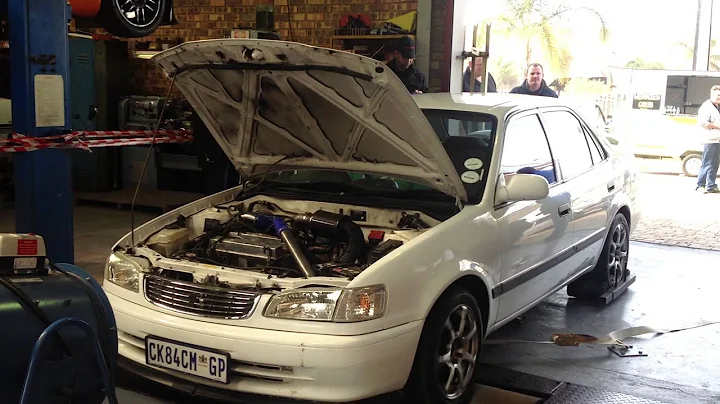 Corolla Twincam 4age 16v supercharged Toyota Twincam Dyno Day