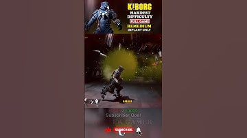 KIBORG Hardest Difficulty Remedium Implant Only Full Game No Commentary
