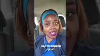 Day 18 morning update