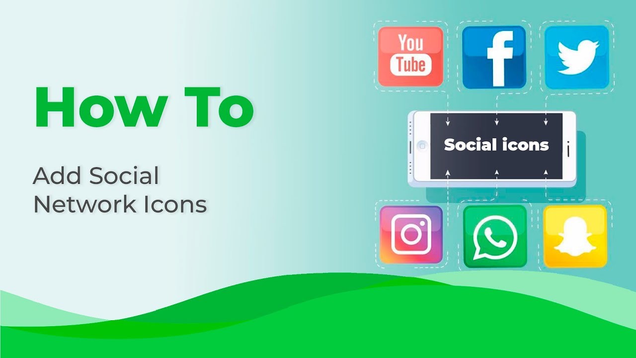 How to Add Social Network Icons in Stripo