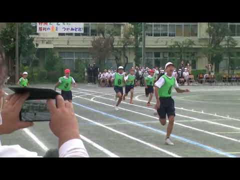 20221022_小学校運動会100m最終レース_TOP6の戦い_健闘の4位