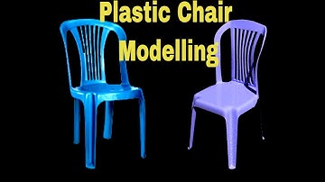 3DS Max-Plastic chair modelling (PART 1)