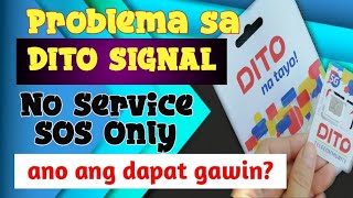 DITO SIM NO SIGNAL | SOS ONLY | DITO SIGNAL PROBLEM | A... | Doovi