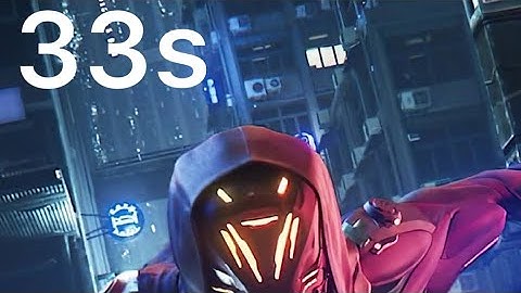 [Ghost runner]speedrun 4k no glitches lvl 1 enjoy 33s