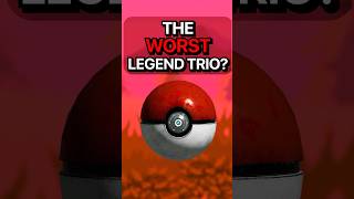 Who’s the WORST Legendary Trio? #pokemon #shorts