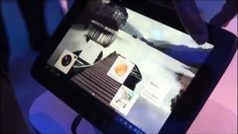 Intel Lenovo Medfield Tablet [Hands-on][CES 2012][HD]