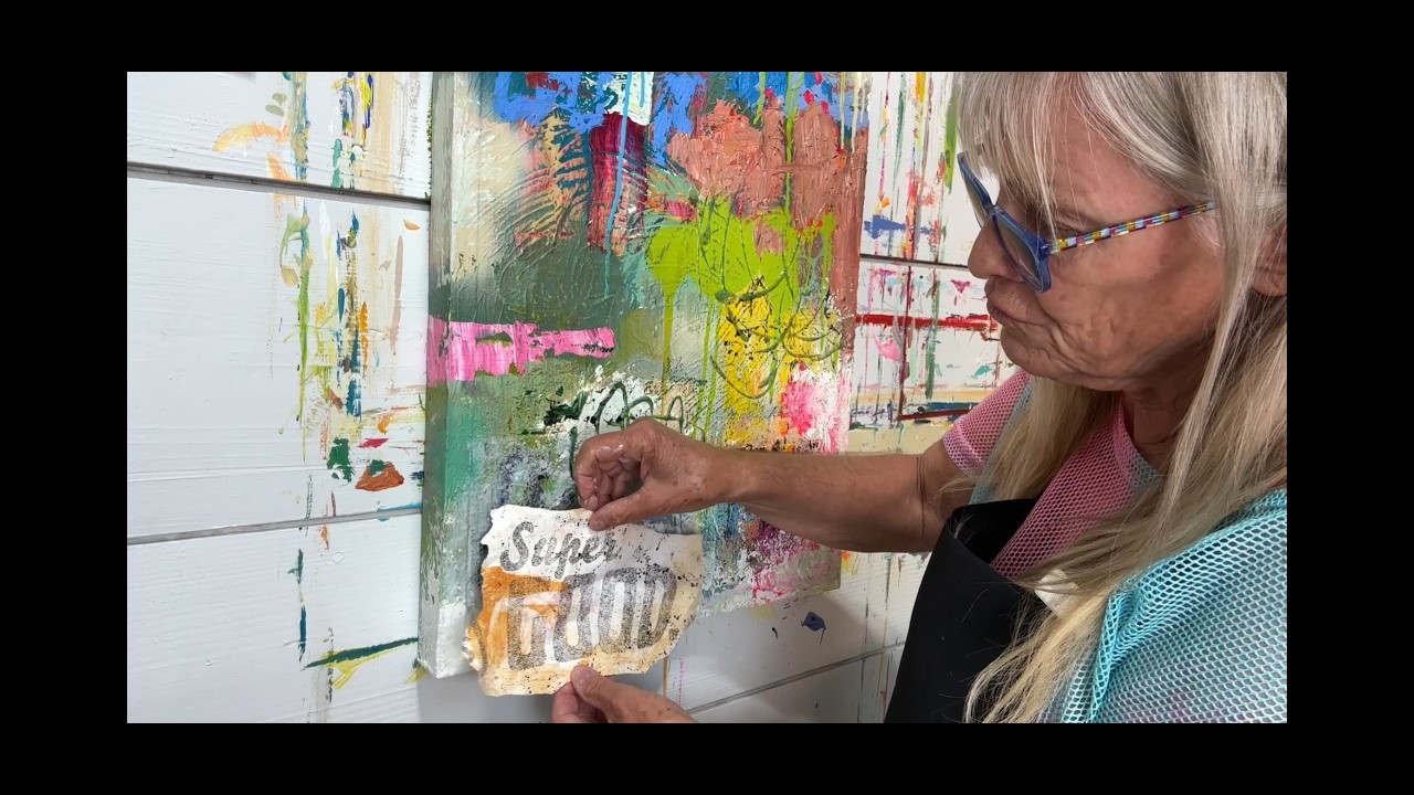 How To Add Words To Your Art Without Making It Look Like A Sign!
