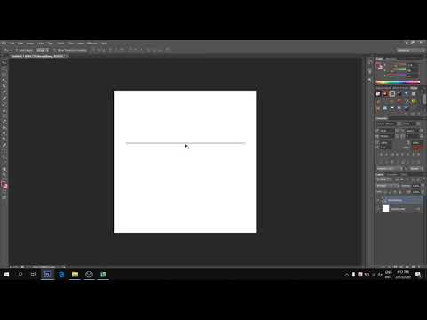 Cách vẽ các đường đơn giản trong Photoshop