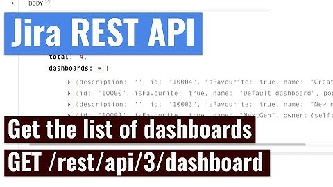 Jira REST API - Get the list of dashboards and their shares
