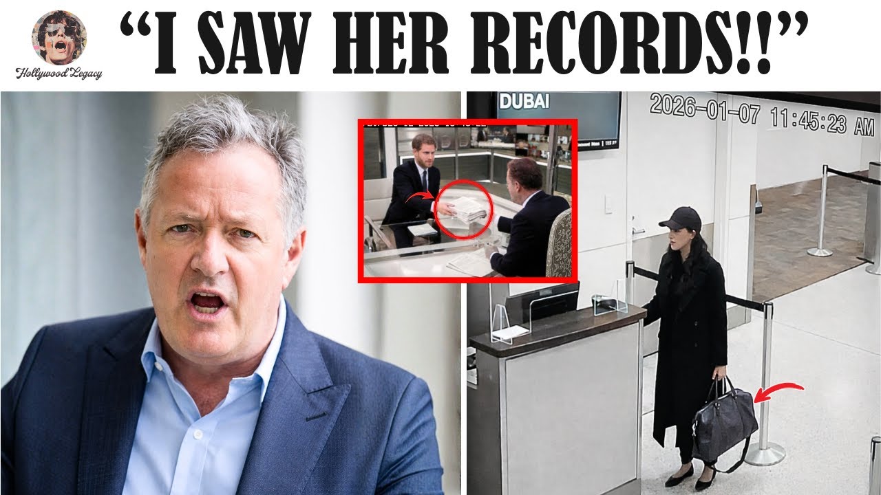 Piers Morgan Reacts to Meghan’s LAX Story - Bank Records Exposed | Celebrity News