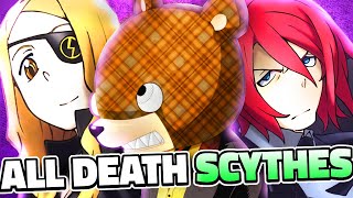 Soul Eater All DEATH SCYTHES and Their Abilities Explained (Kanye, Spirit, and Justin)