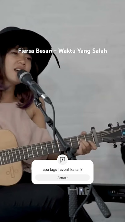 lagu kenangan yang bikin gagal move on. Fiersa Besari - Waktu Yang Salah #coverlagu #tamiaulia