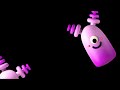 3D Creature Fun Baby Sensory High Contrast (Fun Music!) #BabySensory #BabyMusic