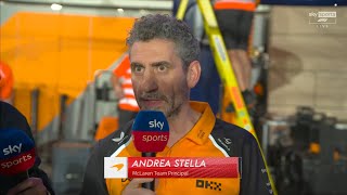 Andrea Stella: Oscar deserved the win after wrong call | Post Race Interview | Qatar Grand Prix 2025