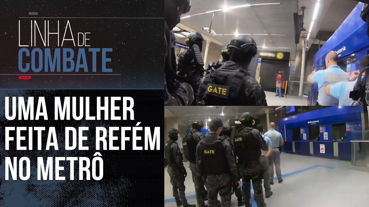 UMA MULHER FOI FEITA DE REFÉM E RESGATADA PELO GATE | LINHA DE COMBATE