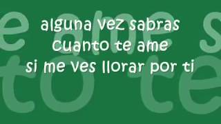 si me ves llorar por ti   david pavon   con letra failed conv