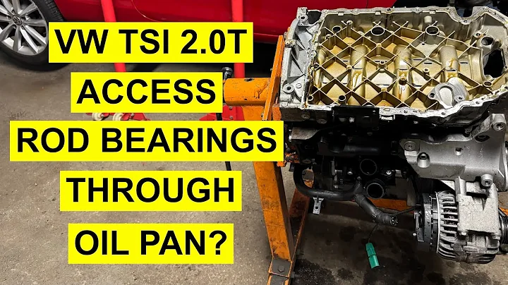 Can You Replace Rod Bearings Through OiL Pan - Without Pulling Engine? - VW TSI 2.0 Turbo