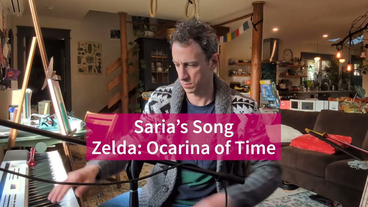 Saria's Song (80s Remix) Practice