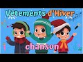 French Song Winter Clothes Les Vêtements D Hiver Chanson Il Neige Dehors 