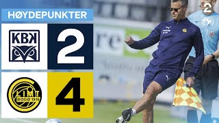 Kristiansund BK 2 - 4 Bodø/Glimt - Høydepunkter