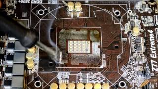 LGA1155 CPU Socket Replacement with Scotle HR460 Part 2