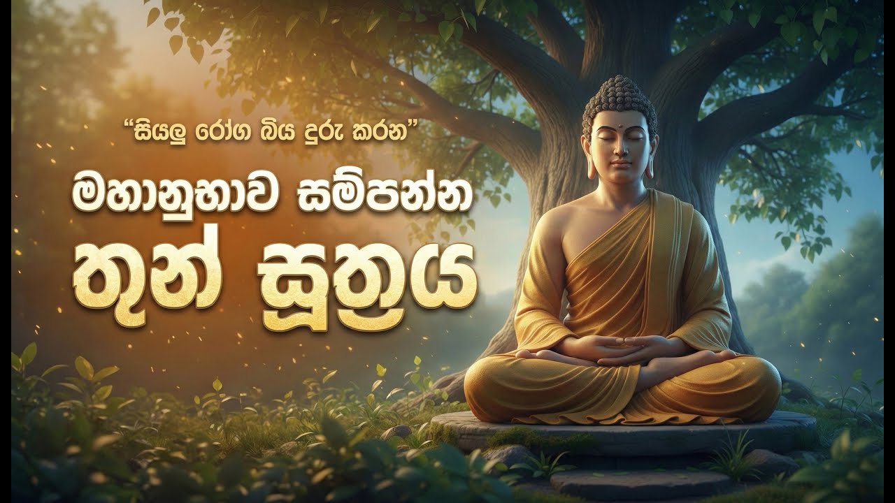 තුන් සූත්‍රය | Maha Piritha
