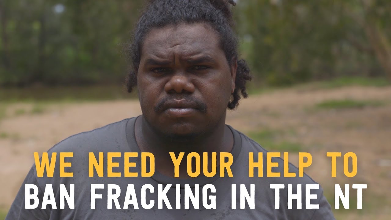 We need your help to ban fracking in the NT