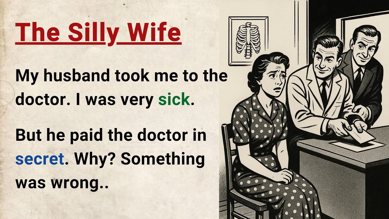 Learn English through Stories Level 3 ⭐ The Silly Wife - Improve your English | English Audio Podcas