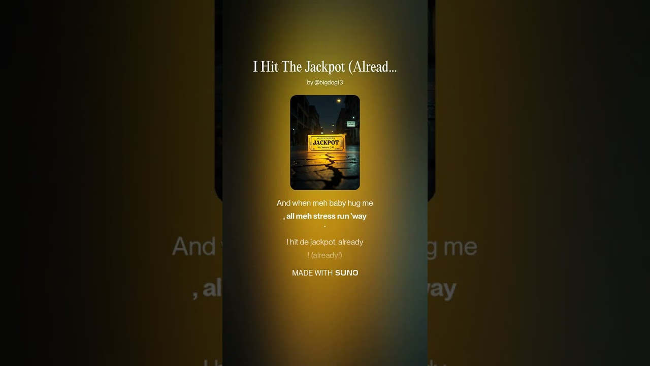 I Hit The Jackpot (Already) (Classic Rock Heavy Metal) (Male) | Verman Bedessee and BDC A.I.M. Band