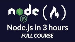 Learn Node.js - Full Tutorial for Beginners - Durasi: 2.48.44. 