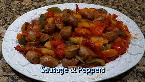 Italian Grandma Makes Sausage and Peppers