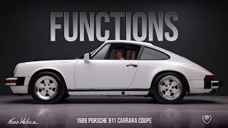1989 Porsche 911 Carrera Coupe G50 Functions