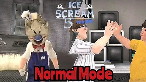 Ice Scream 5 In Normal Mode Full Gameplay