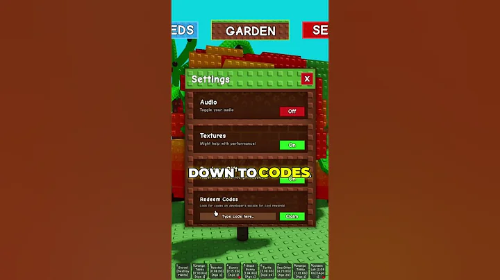 [NEW] Grow A Garden CODES 🥳