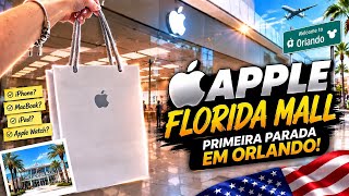 First Stop in Orlando Florida Mall Apple Store
