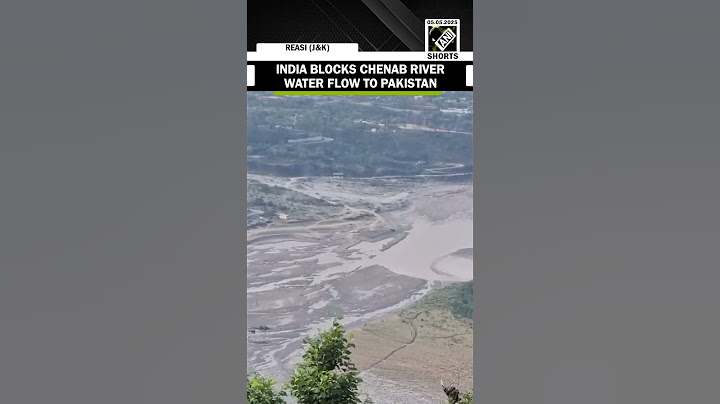 Water War Begins? India Halts Salal Dam Flow, Locals Cheer as Pakistan Faces Blackout Threat