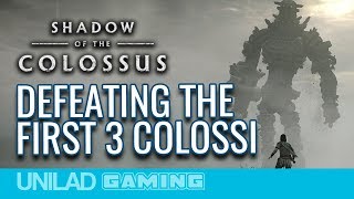 Shadow of the Colossus PS4 PRO Gameplay  - The First Three Colossi