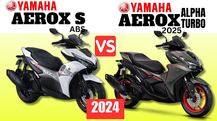 Yamaha AEROX S ABS vs Yamaha AEROX Alpha TURBO 2025 | Perbandingan Berdampingan | Spesifikasi & Harga