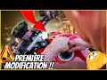 Premire modification sur une ducati streetfighter v2 