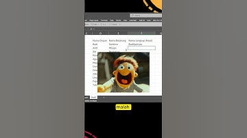 Cara menggabungkan 2 teks menjadi 1 di excel dengan CONCAT #exceltips #excel #belajarexcel #tutorial