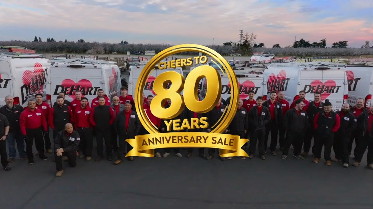 Cheers to 80 Years: DeHart's Biggest Savings Event Ever!