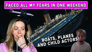 Faced all my fears in one weekend - Boats, planes and child actors!